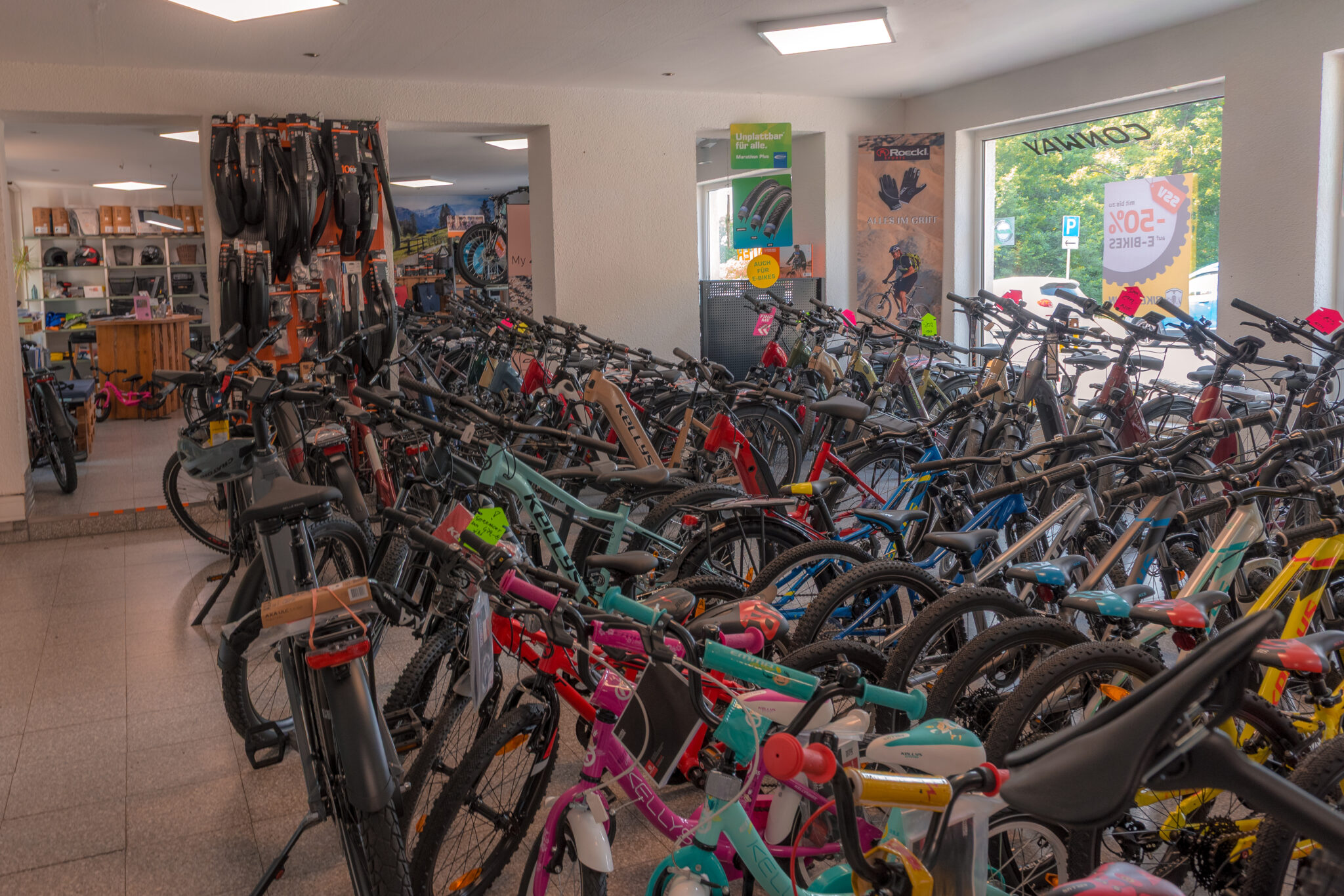 Fahrrad-Werkstatt bei Bike & Fun